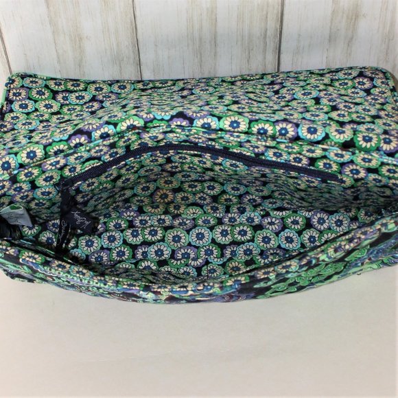 Vera Bradley Blue Rhapsody Quilted Shoulder Bag - Picture 8 of 10